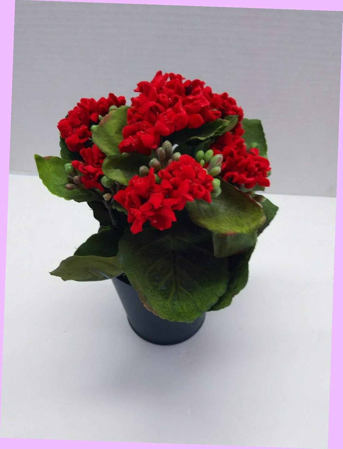 Artificial Artificial Kalanchoe Bush Silk Floral Flowers