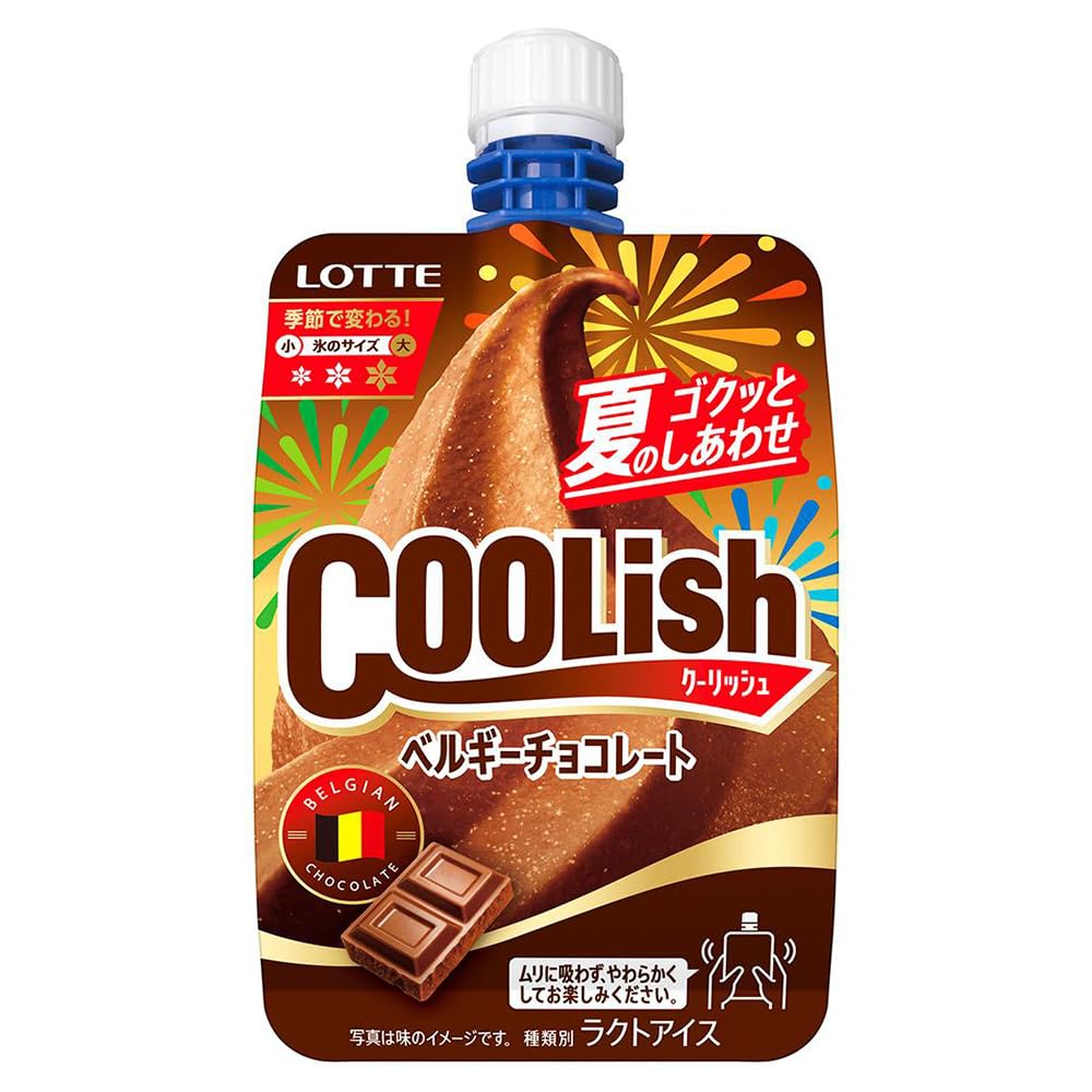 Amazon.co.jp: [アイス] ロッテ クーリッシュ ベルギーチョコレート