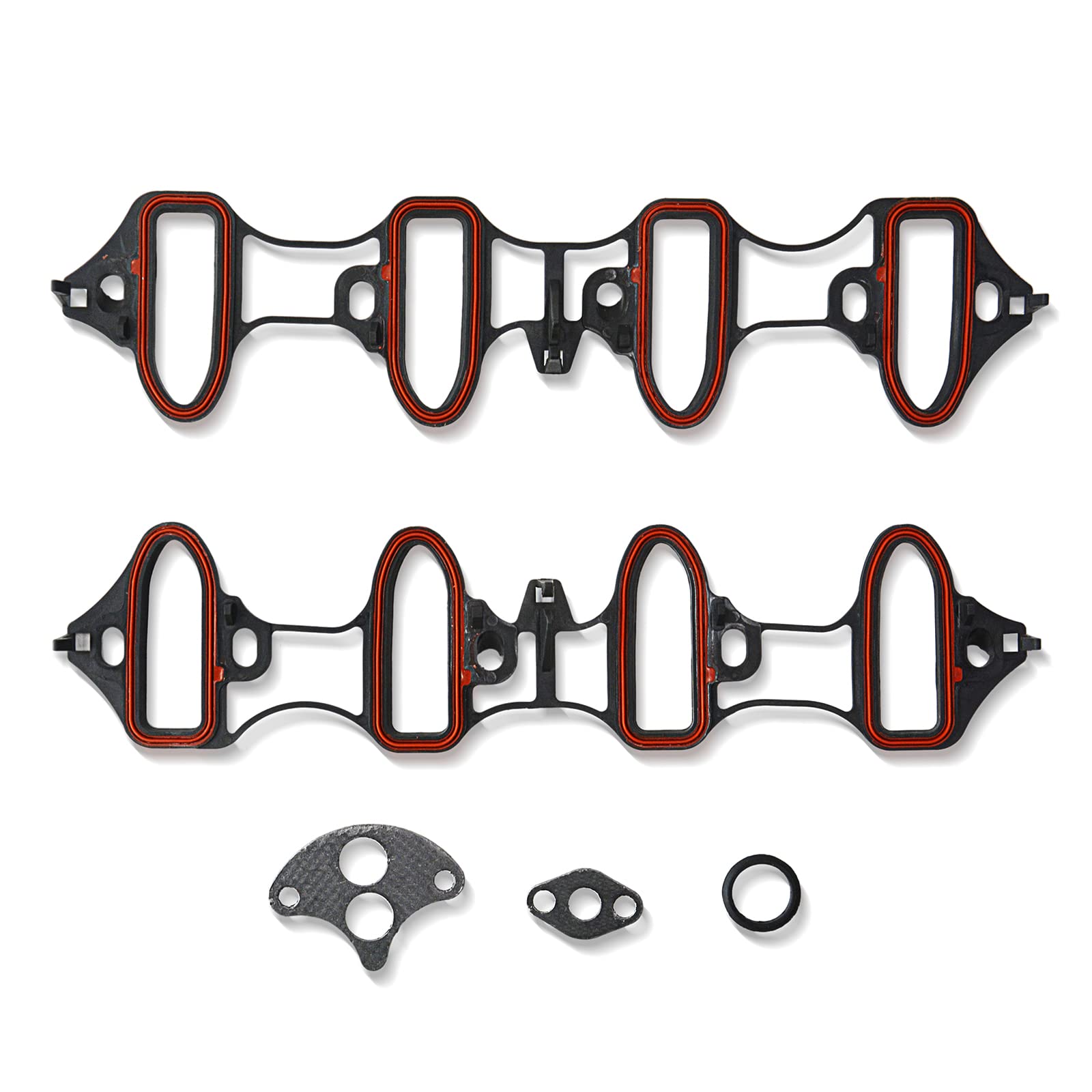 Intake Manifold Gasket MS98016T Ms92211 Ms18007 Ms4657 Ms16340 Compatible with Tahoe 2000 2001 2002 2003 5.3l 4.8l Silverado/Sierra 2001 2002 2003 6.0L Silverado Sierra Yukon XL Suburban 1500