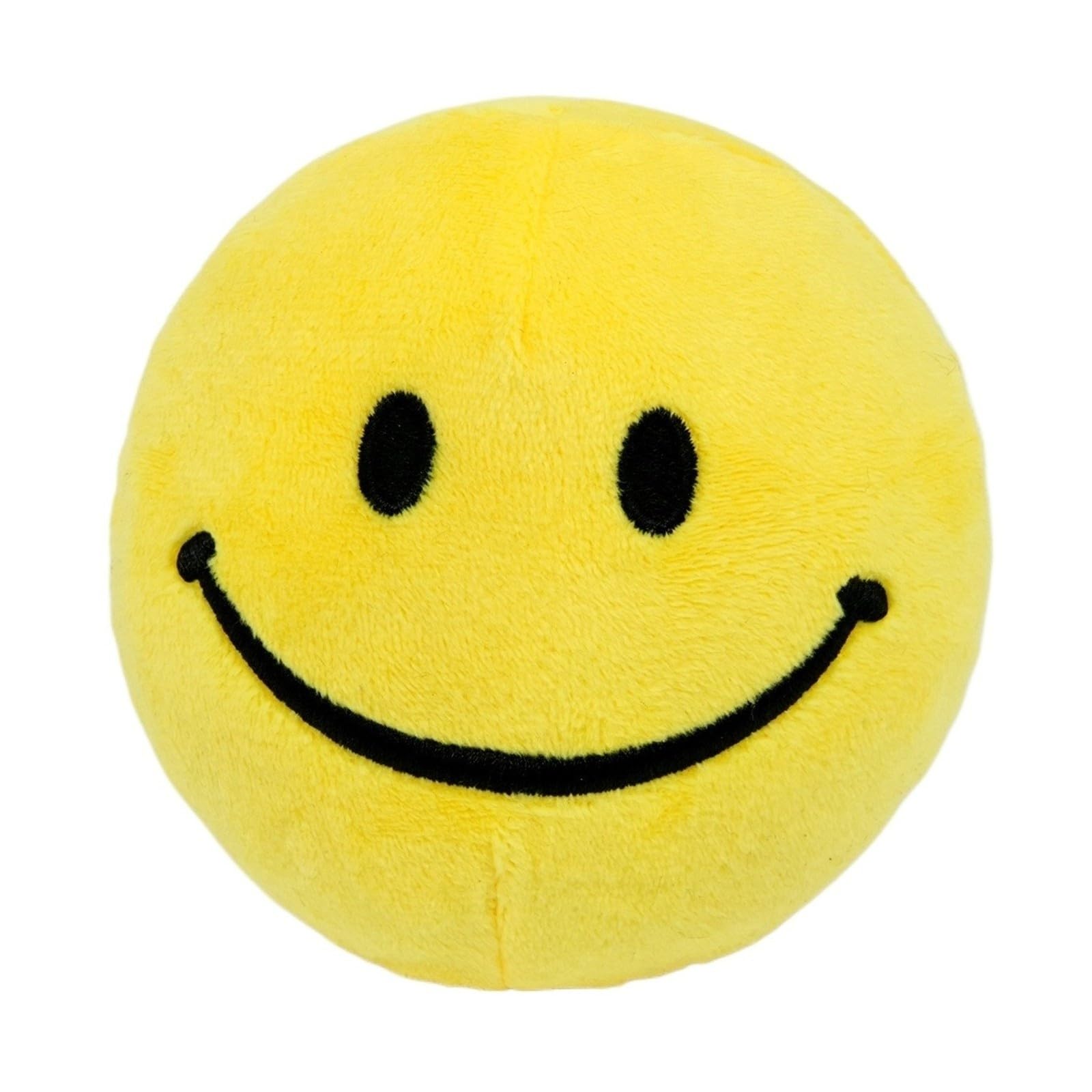 KUKUShining Verity Plush Toy, Soft Smiley Face Horror ARG Stuffed Dolls Plush Toy(Yellow-2,10cm/3.9in)