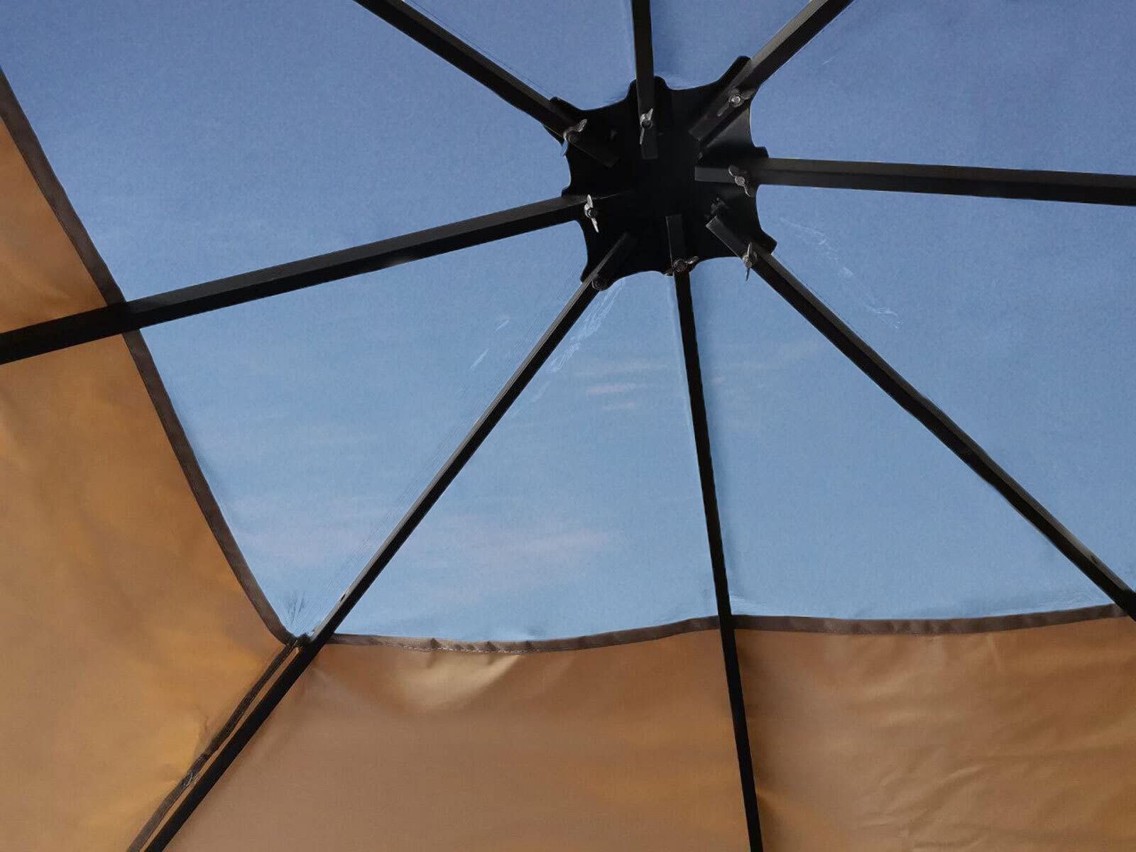 QUICK STAR Ersatzdach 3x3m Clear TOP Pavillondach Sand