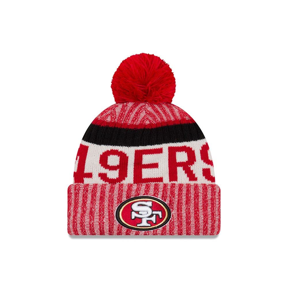 New Era Mens NFL San Francisco 49ers Beanie Hats Multi One Size