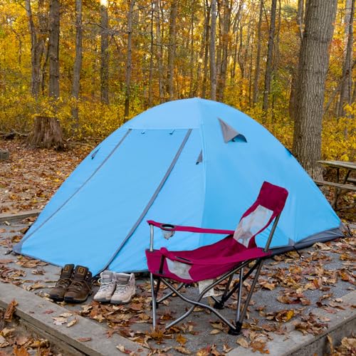 KAZOO Carpa impermeable para mochileros 3 personas ligera miniatura 4