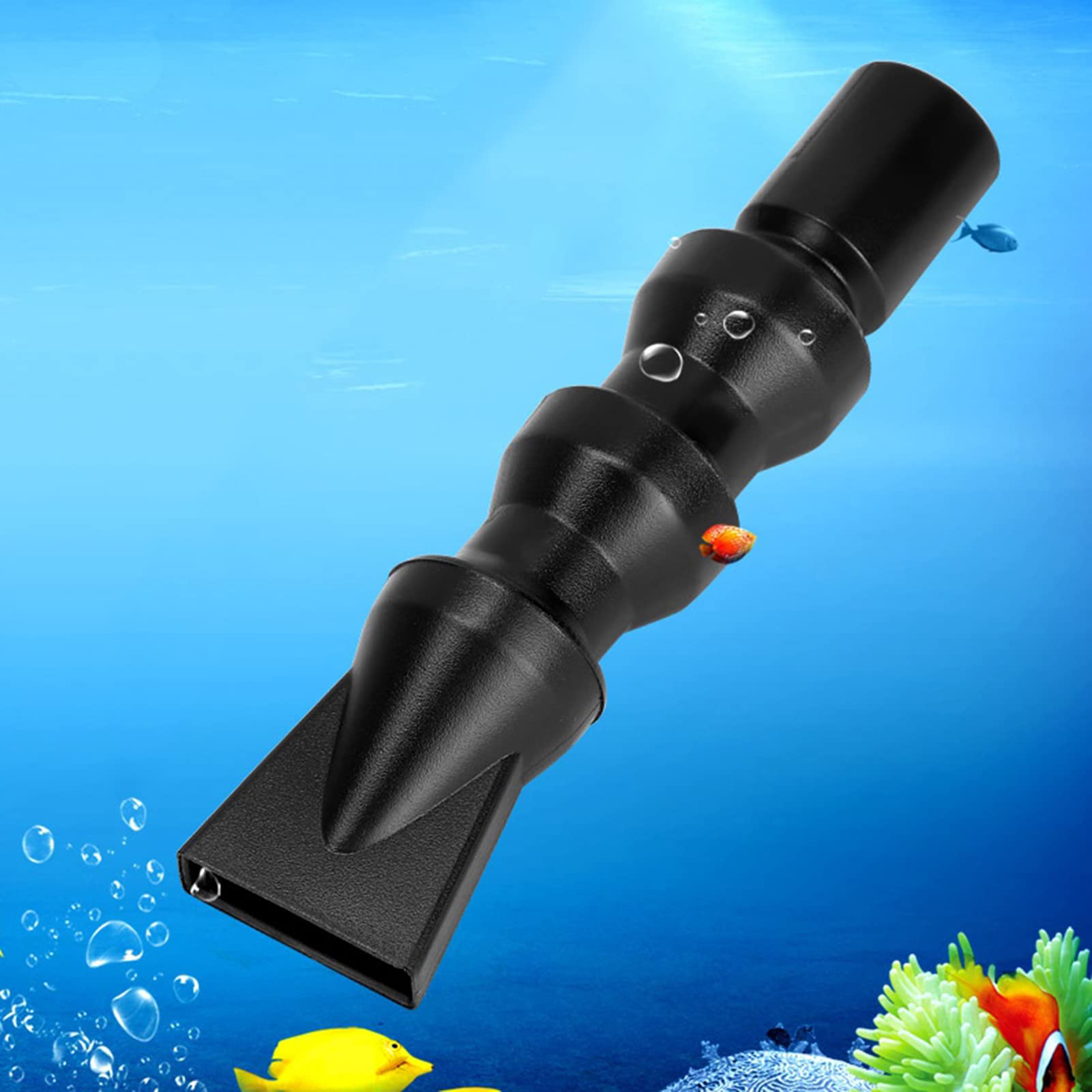 Buse de Décharge d'eau D'aquarium en Plastique, Bec de Canard Plat, Buse Rotative à 360 °, Robuste, Durable, Longue Durée de Vie [Large Utilisation dans Les Pompes D'aquarium] Surface Finie