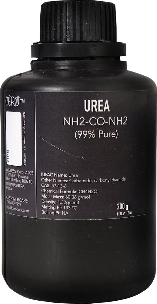 CERO ® UREA 99% Pure [NH2-CO-NH2] CAS: 57-13-6 (200g)