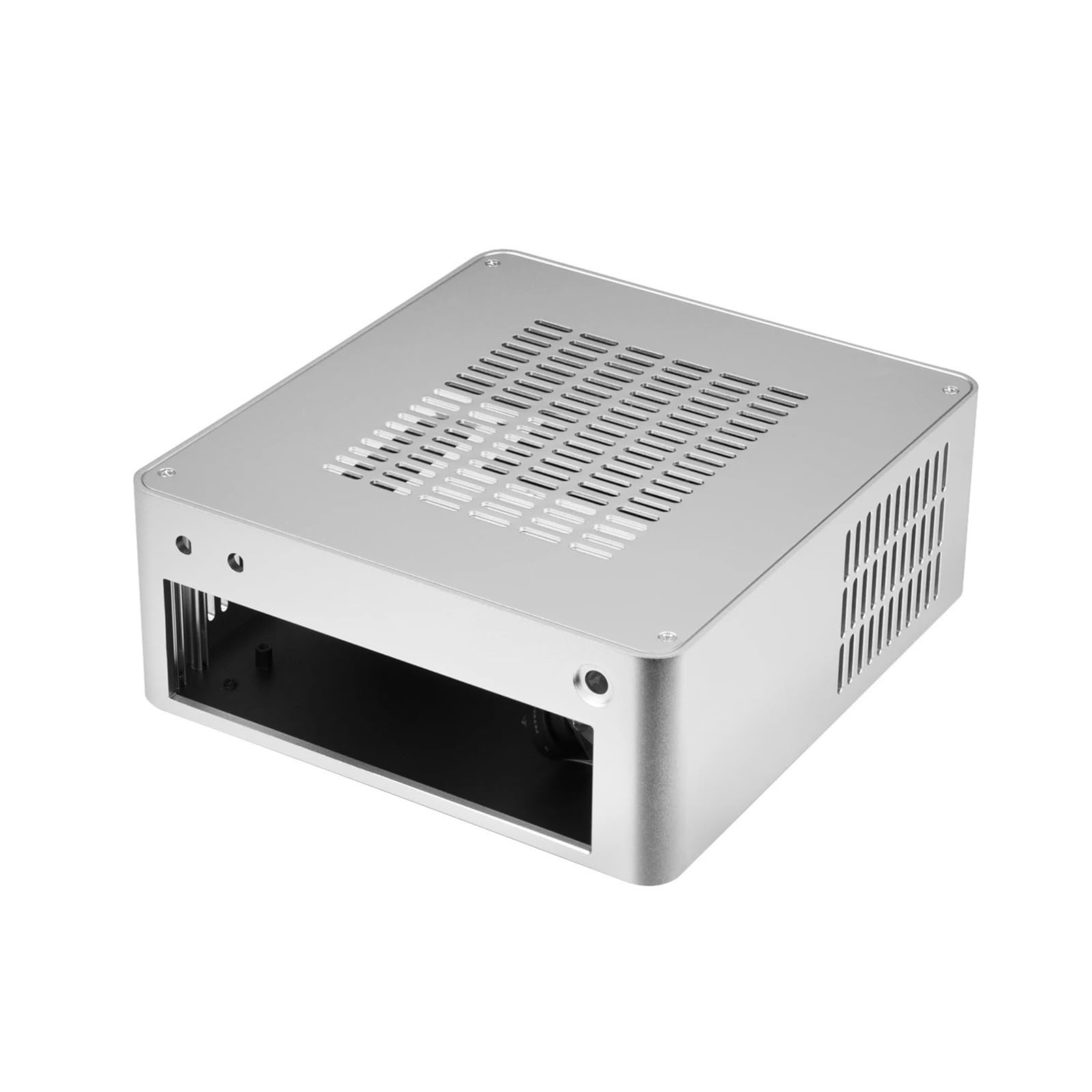 TA80 aluminiowa obudowa mała obudowa komputera stacjonarnego PSU HTPC Mini-ITX PC z 8-pinowym zasilaczem
