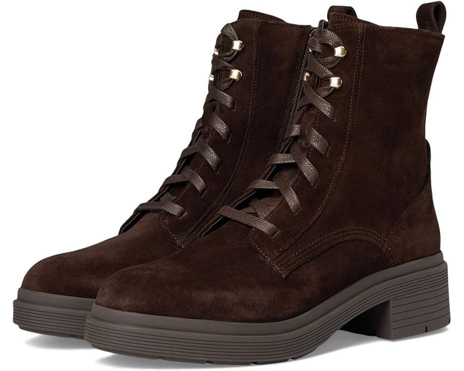 Cole Haan Cherise Lace-up Lug Boots - Pair View