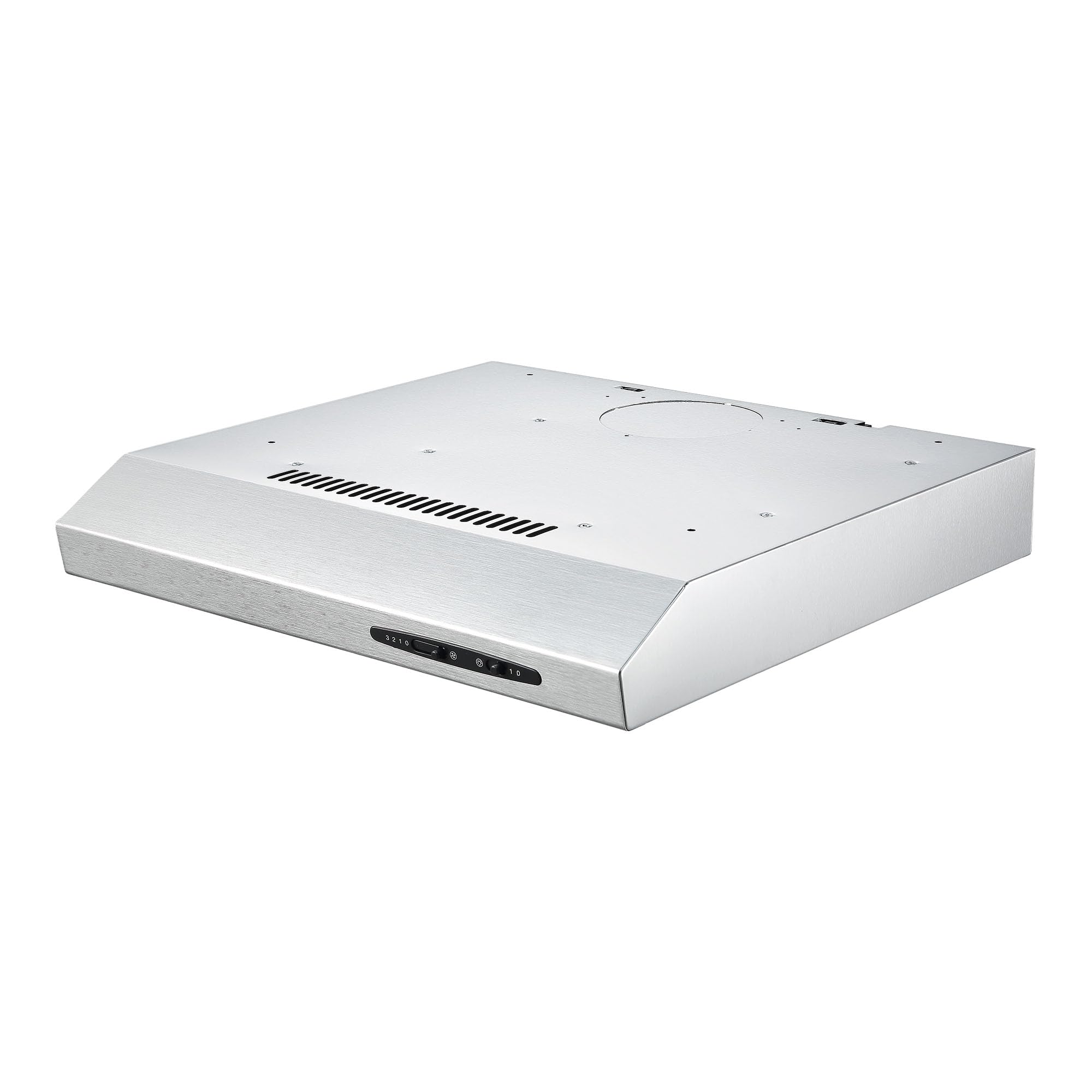 Igenix 60cm Visor Cooker Hood 72W, Energy Rating B, 212 m³/h Extraction, 3 Speeds, LED Light, Under Cabinet Kitchen Extractor Fan (Stainless Steel) - 3