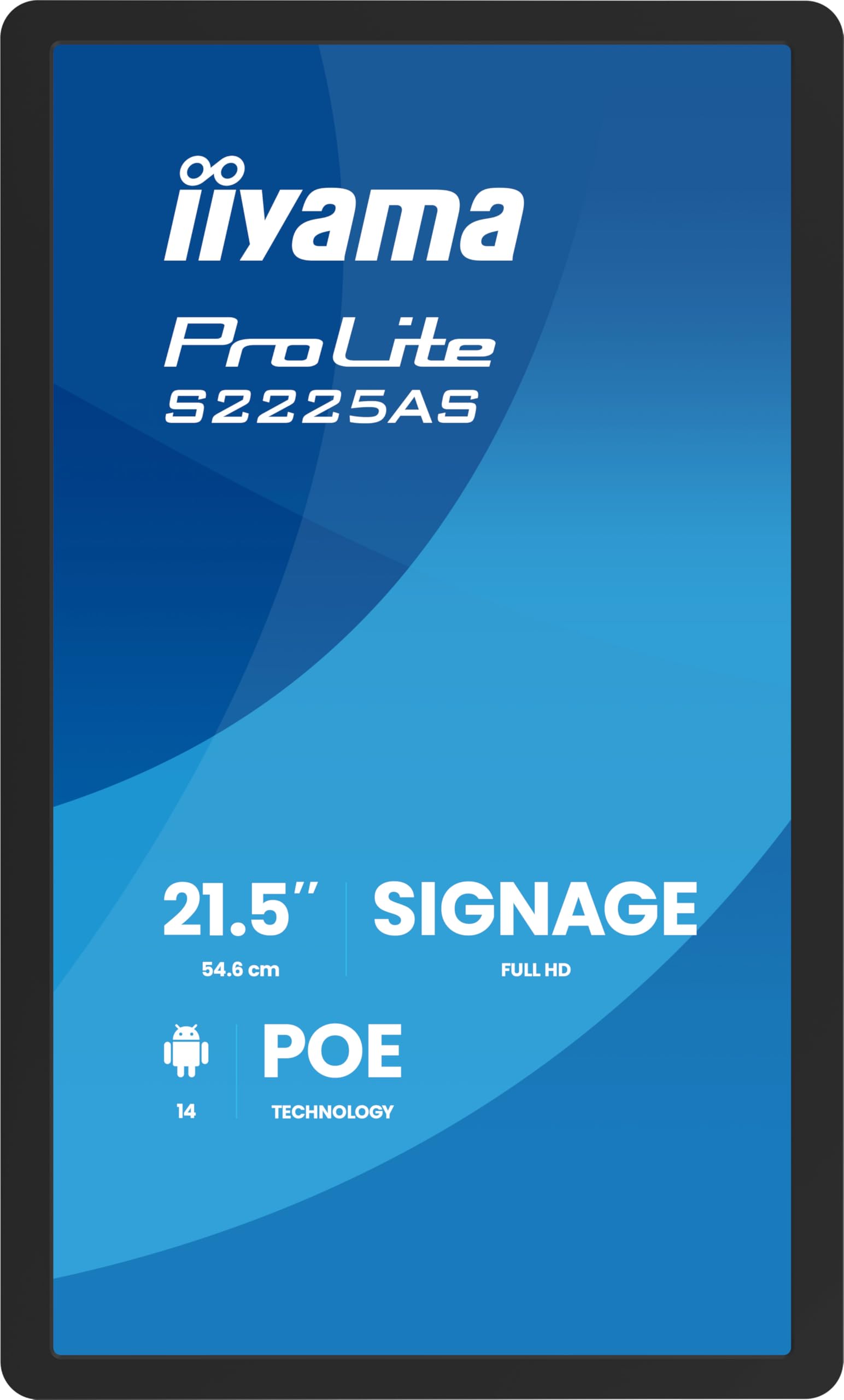 iiyama Prolite S2225AS-B1P Full-HD IPS Signage Display Android