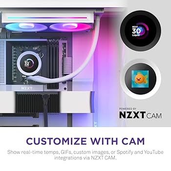 Amazon.co.jp: NZXT Kraken Plus 240 RGB v2 White 簡易水冷CPU