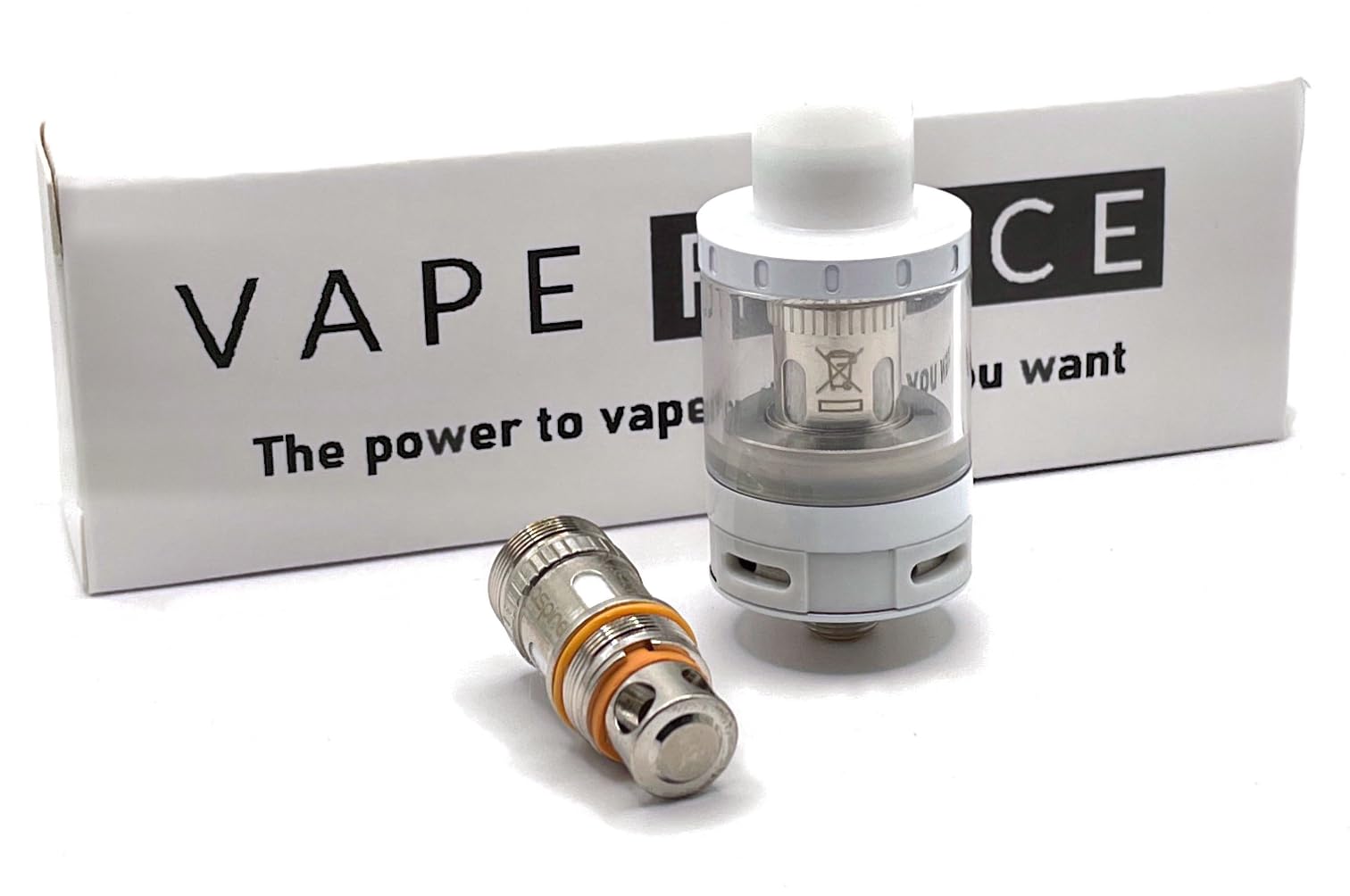 Atlantis EVO Vape Tank By Vape Force Compatible with Aspire Atlantis EVO Coils/Top Filling/Sub Ohm