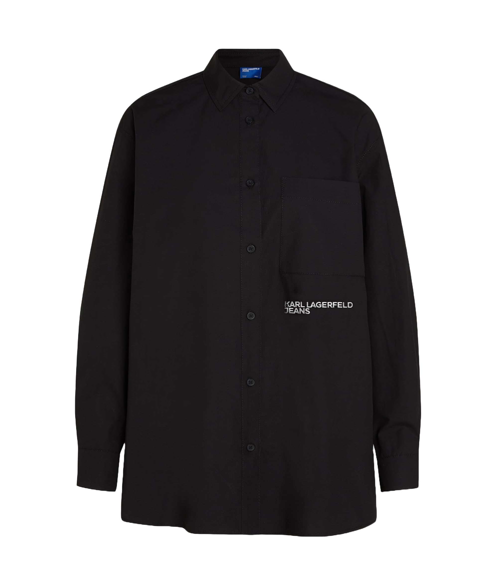 KARL LAGERFELD JEANS Women Shirt Black L