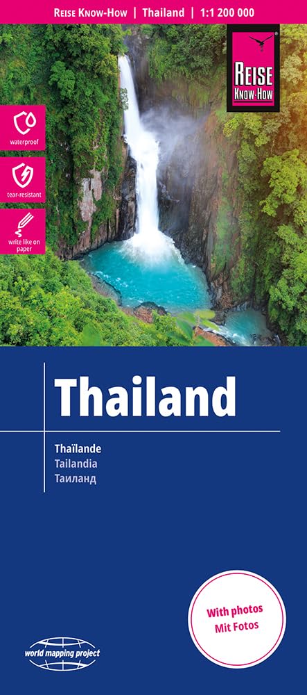 Thailand GPS: (world mapping project) (Thailand (1:1.200.000)): reiß- und wasserfest (world mapping project)