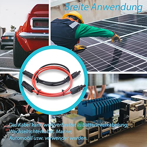 KUBOWAI Prolunga Cavo Solare, 6mm² 1/2/3/5/10/20m