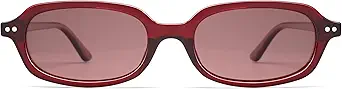 Retro Small Rectangle Sunglasses for Women Men Trendy Narrow Square Sunnies AP3729