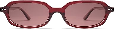 Retro Small Rectangle Sunglasses for Women Men Trendy Narrow Square Sunnies AP3729