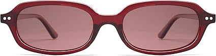 Retro Small Rectangle Sunglasses for Women Men Trendy Narrow Square Sunnies AP3729