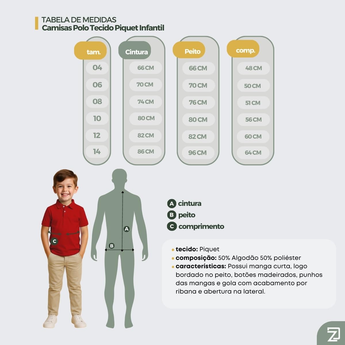 Camisa Polo Basica Infantil Masculina em promoção! Veja a oferta e mais achadinhos de Meninos 6 Hoje é o melhor dia para comprar Camisa Polo Basica Infantil Masculina com aquele preço maroto! Promoção! Aproveite a oferta! 6