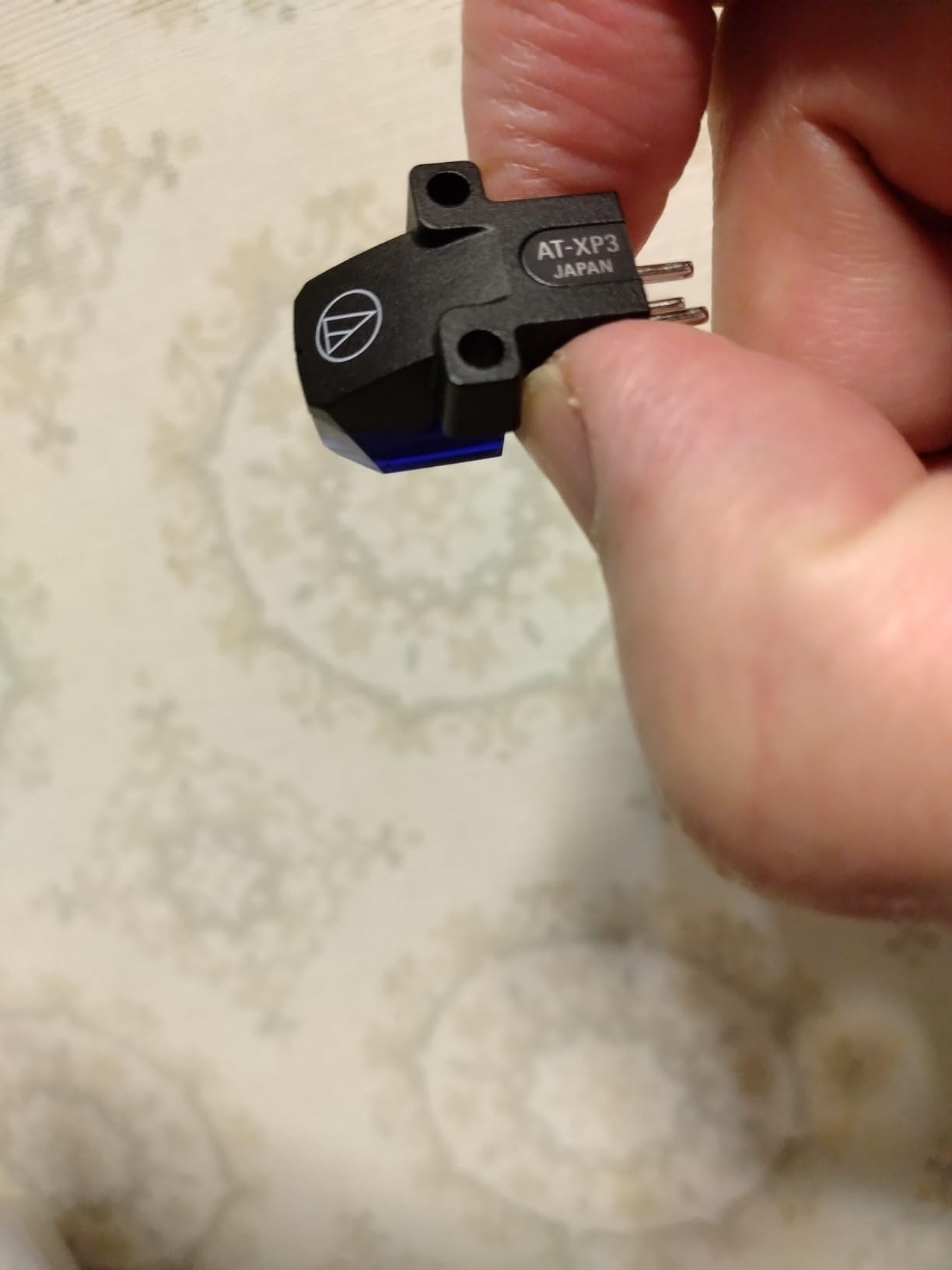 Audio-Technica AT-XP3/H Cartridge Mounted with AT-HS6BK