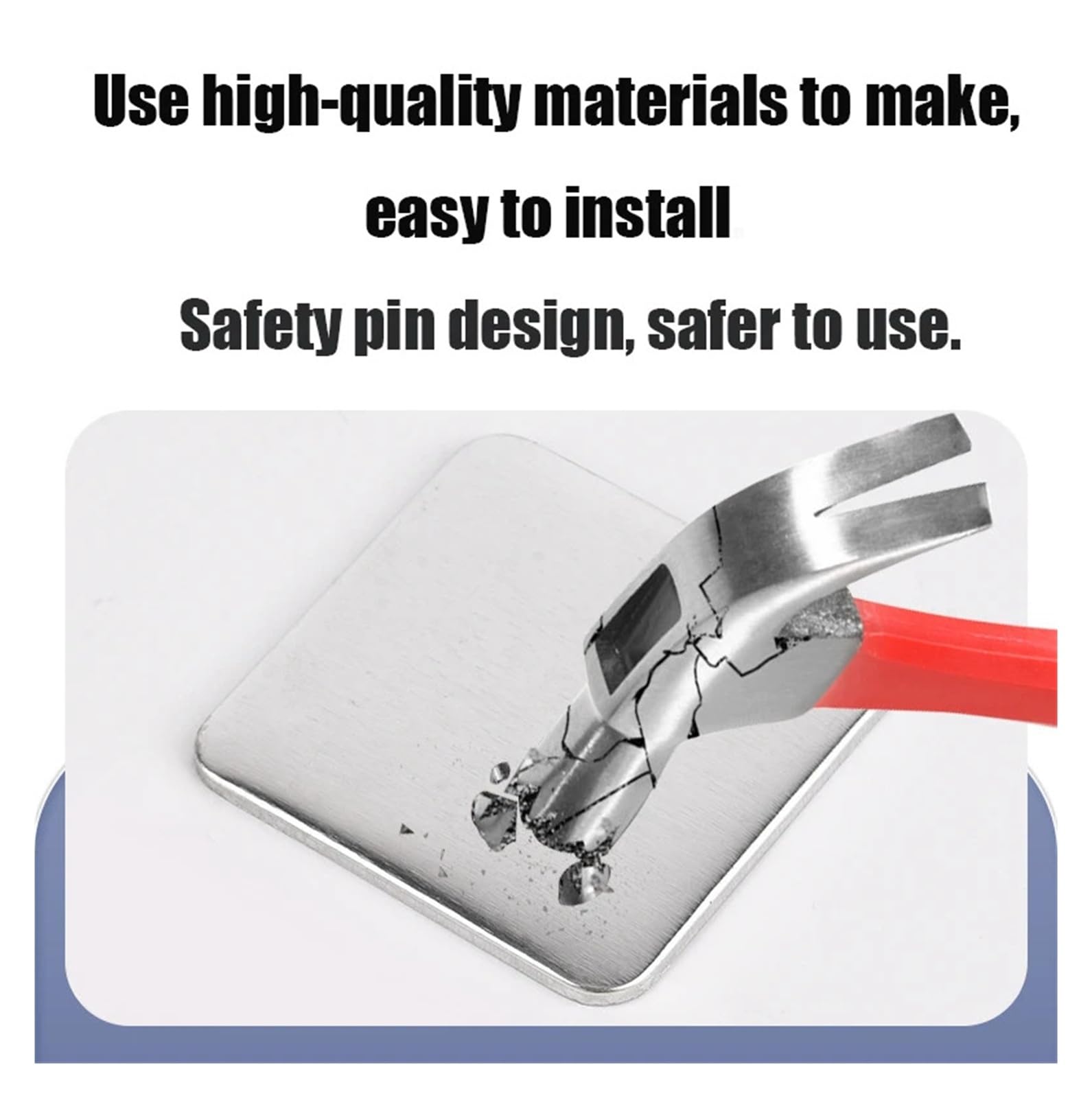 100 szt./zestaw 50 * 50 mm kwadratowych odznak z tyłu guzika części do maszyny produkcji guzików metalowe materiały ​​produkcji pin Wszechstronność dla rzemiosła