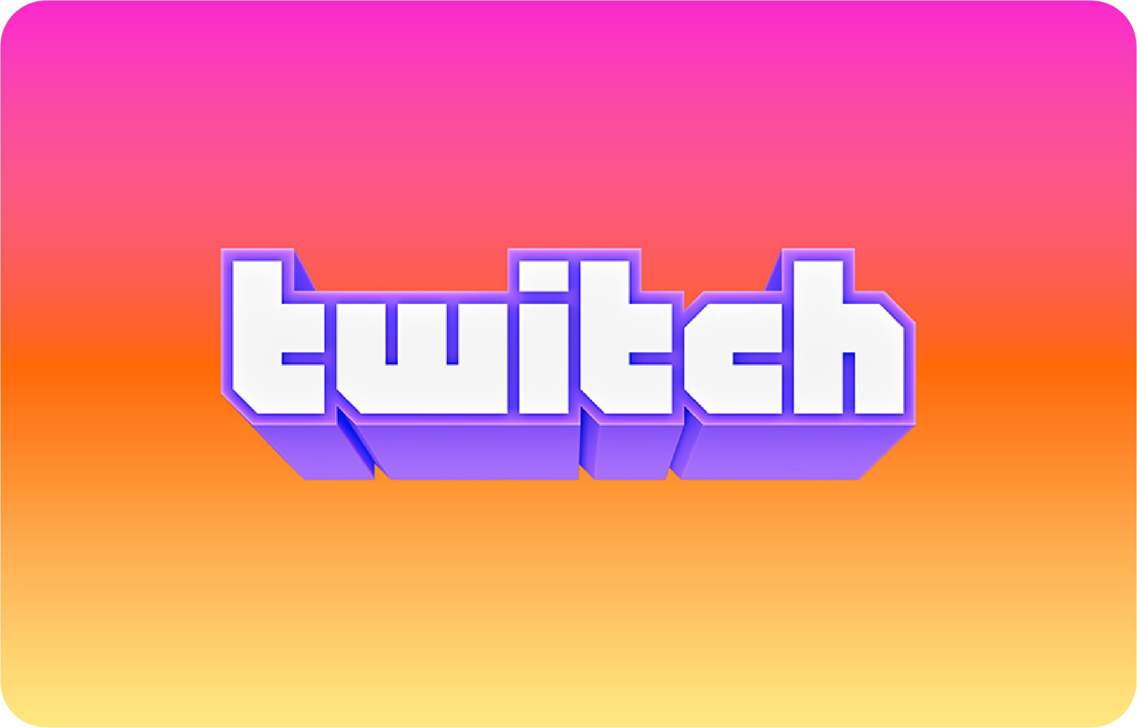 Twitch eGift Card - £15 - Twitch : Amazon.co.uk: Stationery & Office  Supplies