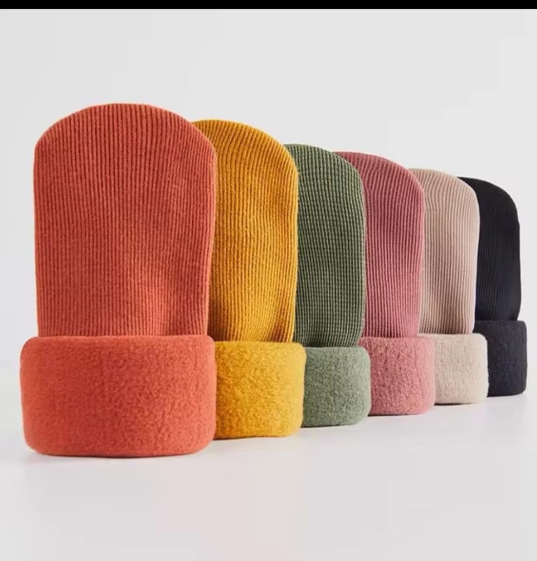 WKLOUYHE Winter 6 Pcs Adult Thick Warm Fleece Lined Thermal Ribbed Snow Wool Fur Ankle Length Socks Plush Men/Women Fashion Fuzzy Solid Color Velvet Snow Socks_Multicolour(Free Size) - Image 6 thumbnail