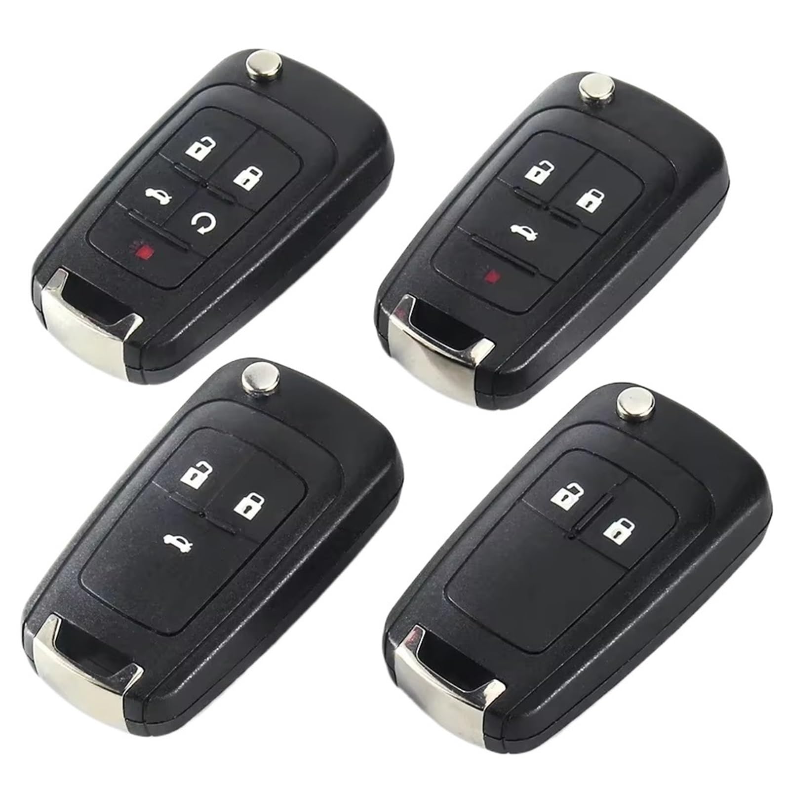 Carcasa Llave Coche Compatible Con Chevrolet Para Camaro Para Equinox 2010 2011 2012 2013 1 Uds 2 3 4 5 Mandos A Distancia Funda Llave De Coche Carcasa Repuesto