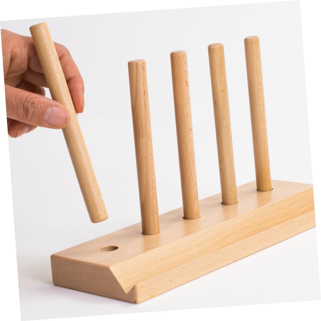 SUPVOX Juguete Educativo de Cálculo en Madera para Niños, Naranja | Decoracion Colegio, Fichas Redondas, Diseño Creativo, Enseñanza Numérica y Reconocimiento de Símbolos