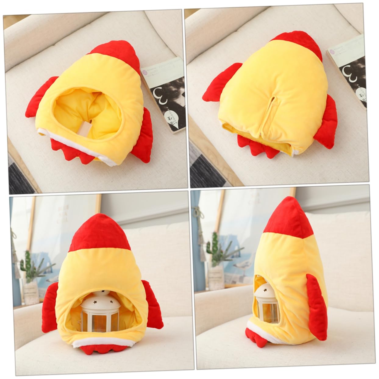 SOIMISS 2piezas Divertido Sombrero De Fiesta Amarillo Accesorio De Fotografía Creativo y Prop Para Disfraces Para Eventos y Celebraciones