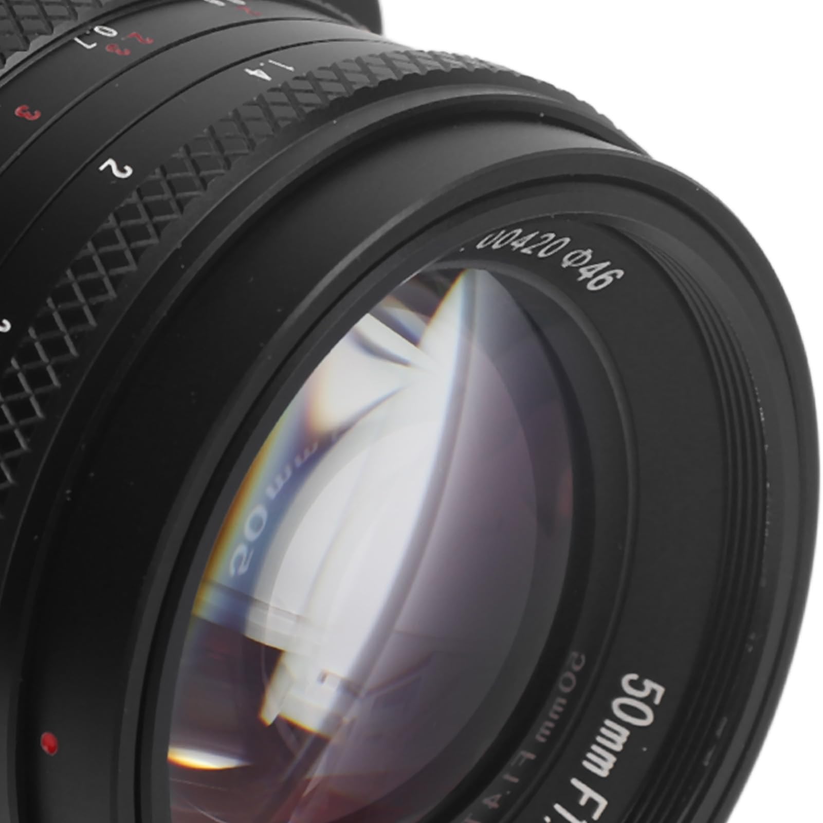 Objectif Principal à Mise au Point Manuelle 50 Mm F1.4 pour Monture E, Objectif Fixe Standard à Grande Ouverture MF pour Appareils Photo X A3 X A5 X A7 X M1 X M2