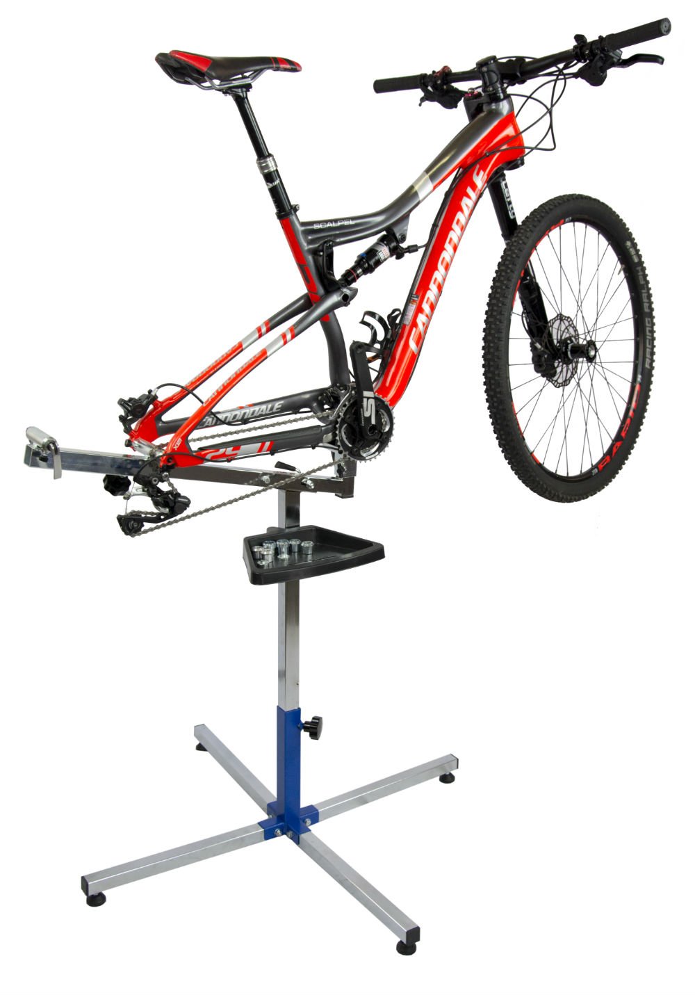 Gioma Bikestand cavalletto Supporto Manutenzione e Soccorso, richiudibile Competition GC 205-00 100% Made in Italy