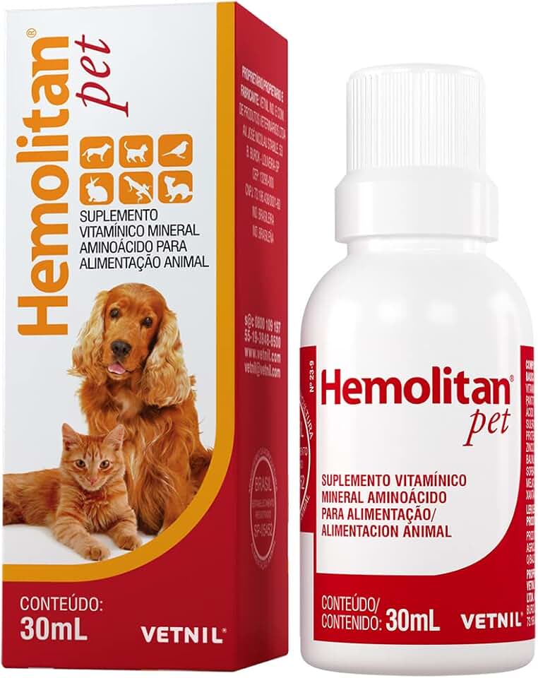 VETNIL Hemolitan Pet Gotas 30Ml Vetnil