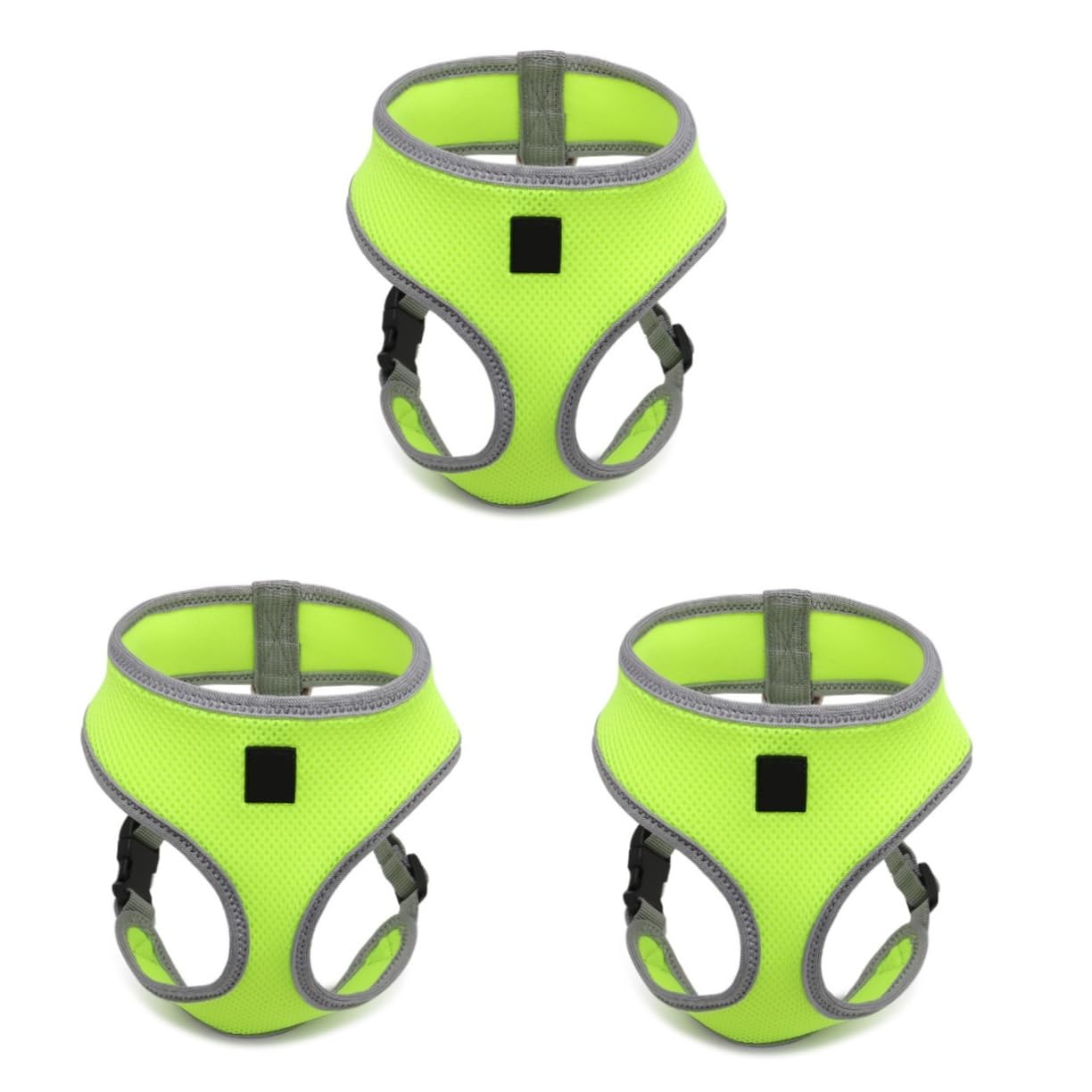 BESPORTBLE 3pezzi Pettorina Per e Fluorescente Accessorio Per e Allenamento Straps Per Domestici
