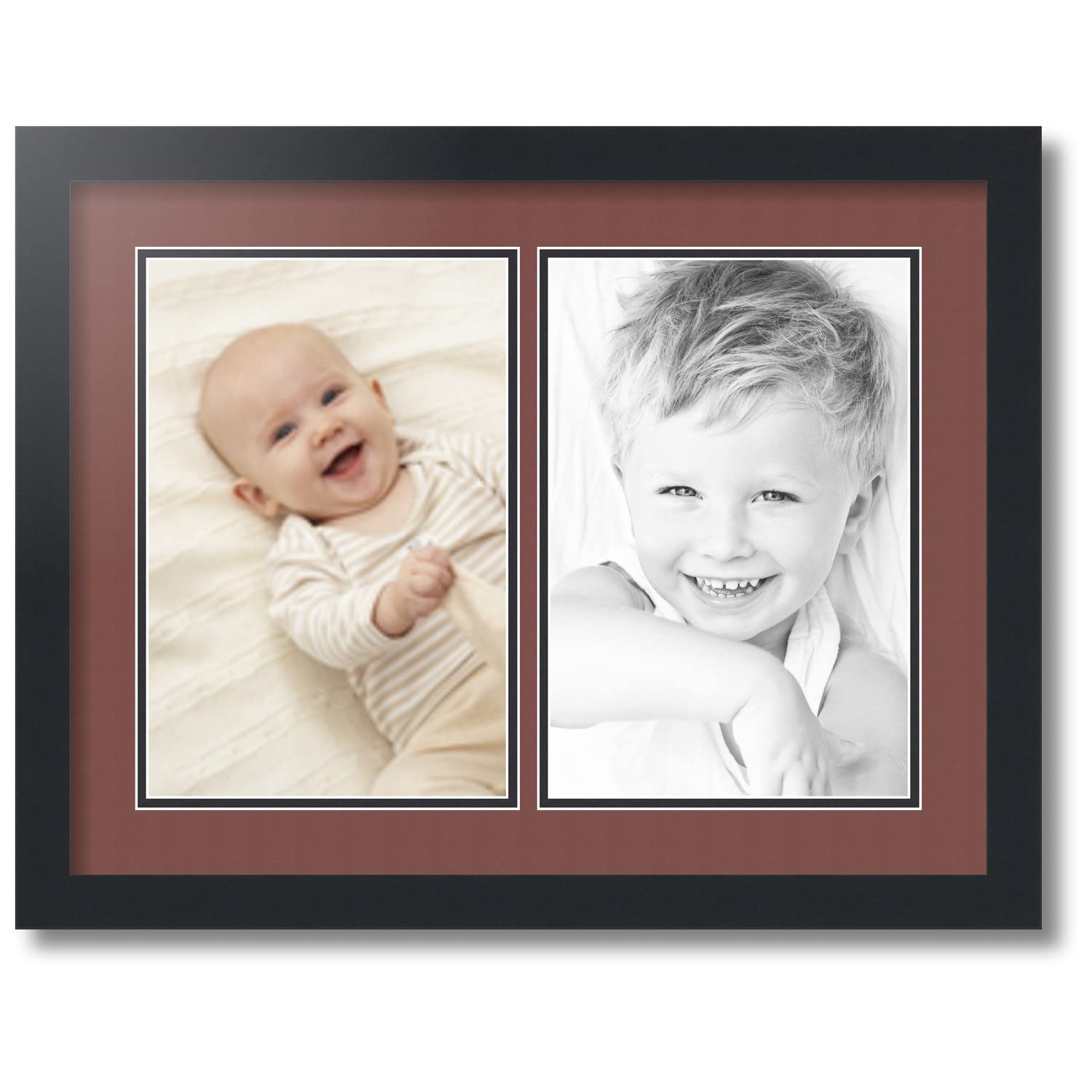 Amazon.com - ArtToFrames Collage Photo Frame Double Mat with 2