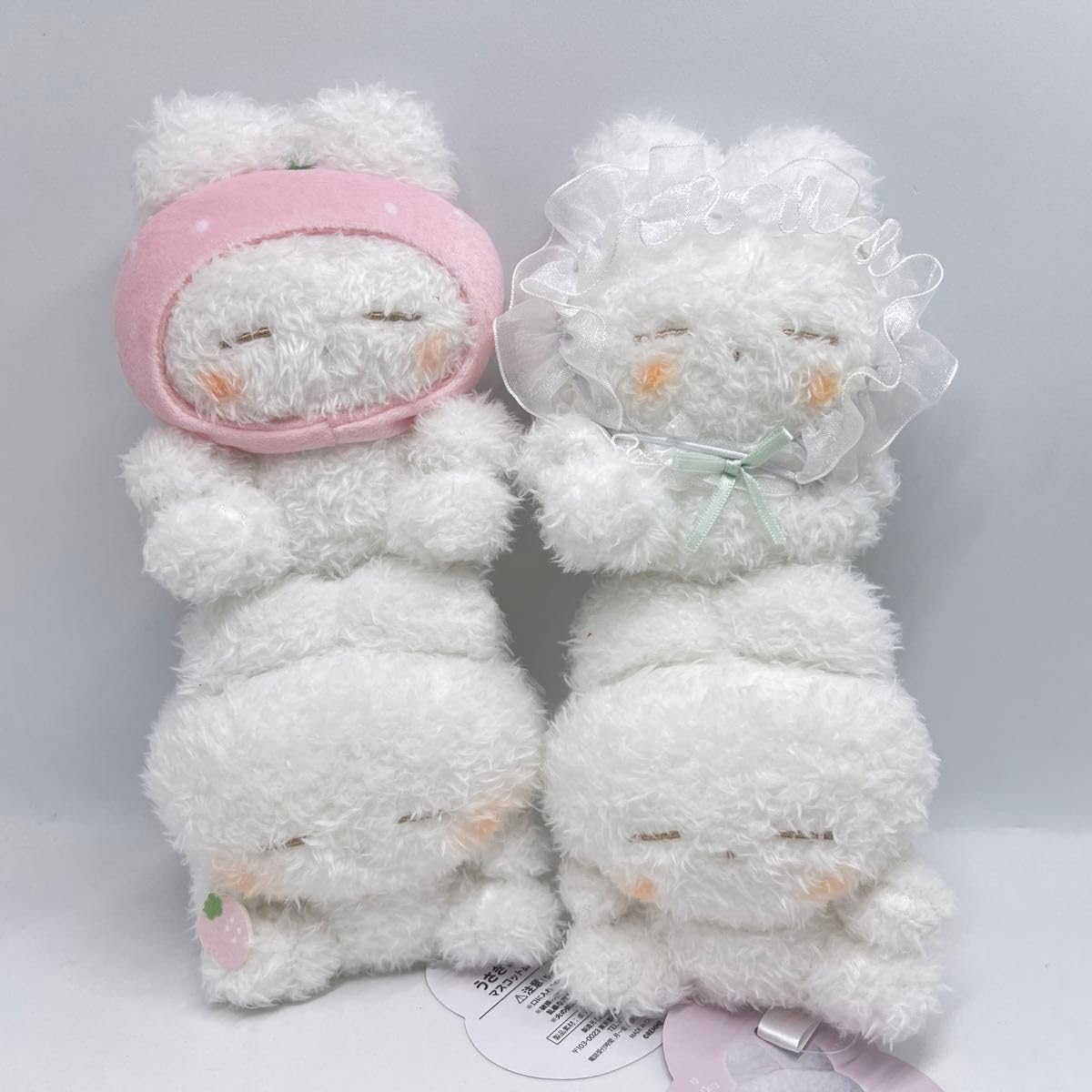 Amazon.co.jp: うさぎのねむちゃん マスコットぬいぐるみ 全4種