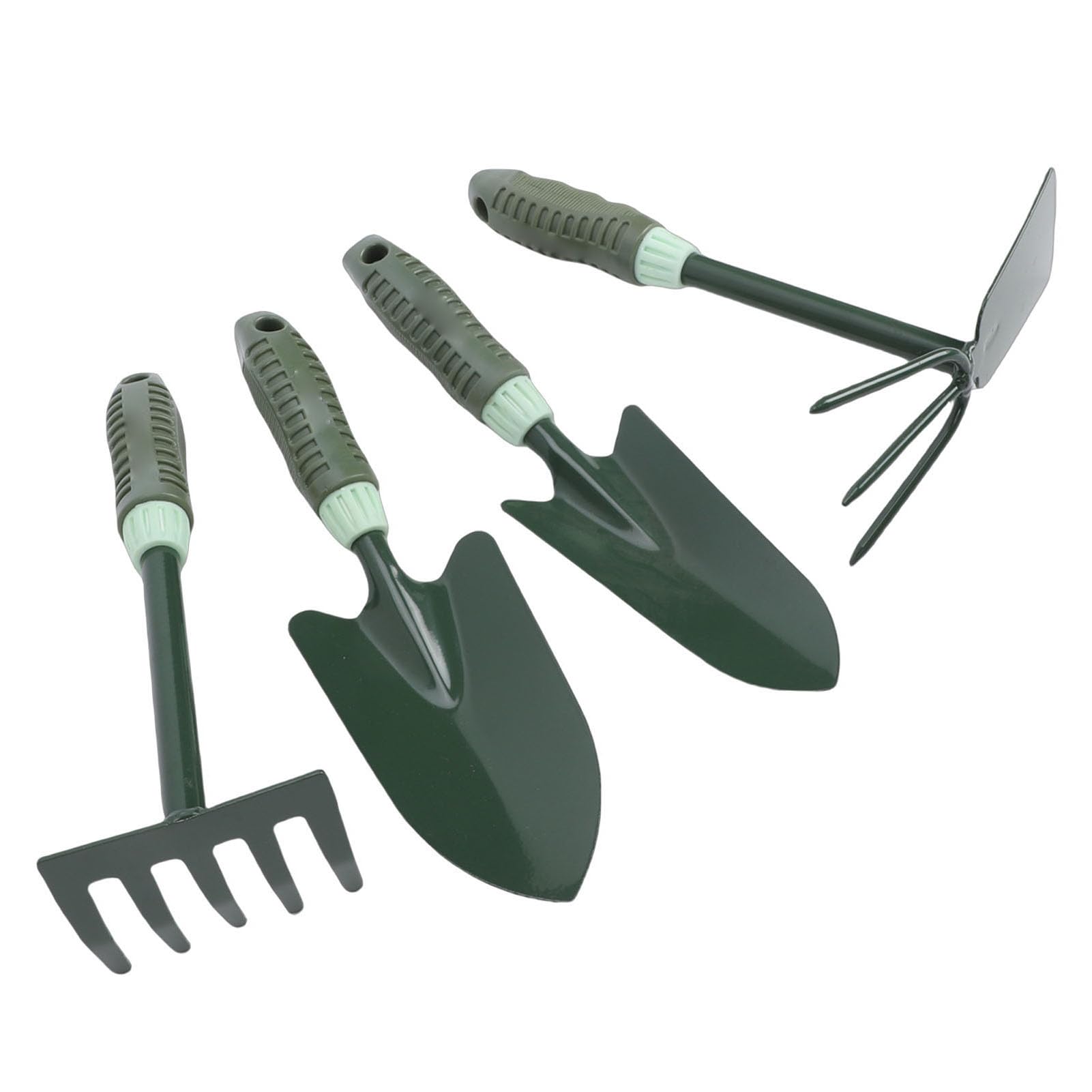 ViaGasaFamido Zestaw Narzędzi Ogrodniczych, 9-częściowy Zestaw Narzędzi Ogrodowych o Ergonomicznej Konstrukcji i Wodoodporny Fartuch Torba do Przechowywania do Sadzenia Kopanie Uprawa Kwiaty