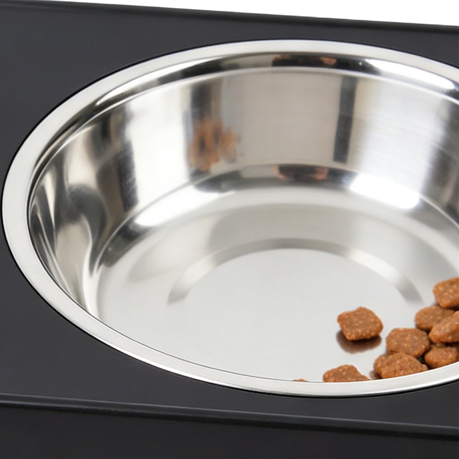 Bols d'eau pour Chien Support Réglable À 5 Niveaux | 2 Bols Surélevés Mange-Lent Pour Nourriture Pour Chiot Chat Alimentation et Boisson Maison