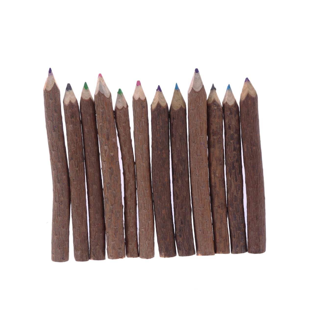 36 Pièces Crayon D'écorce Crayons De Branche D'arbre Crayons De Couleur Brindille à Dessin D'écorce De Brindille Crayon De Plombier D'arbre Bambou