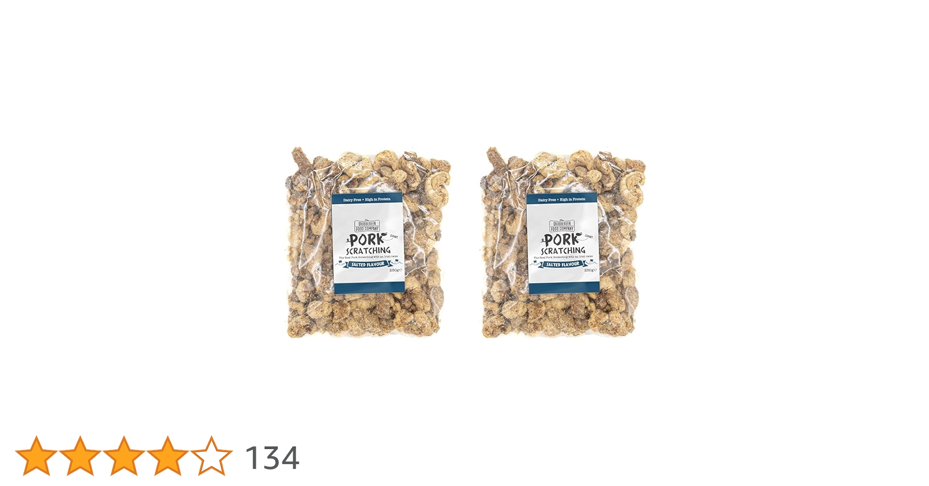 Scratch Y Pork Bulk Pork Crackling - Chorizo Pork Scratchings - 100% Pork Rinds - Low Carb High