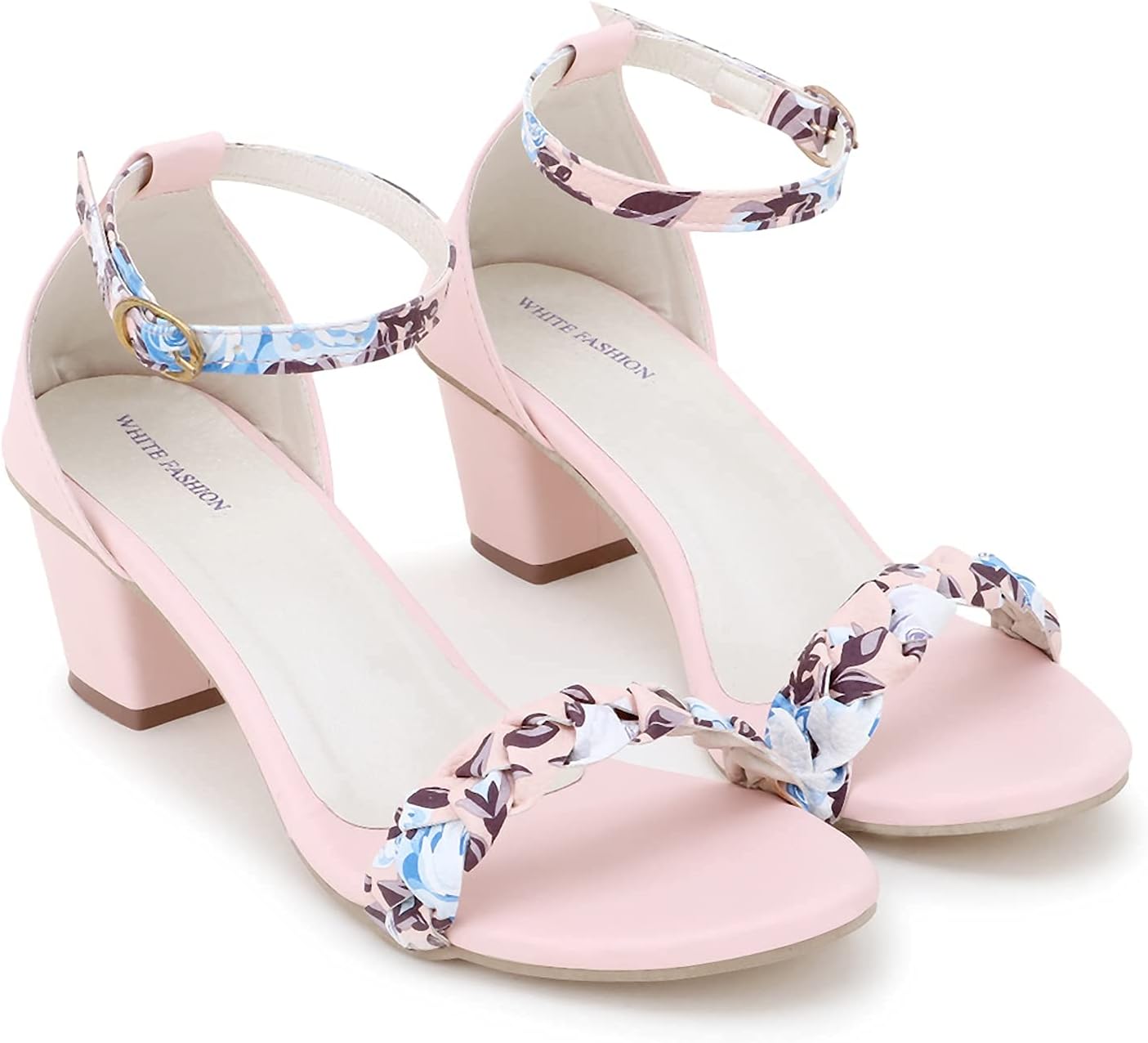 Fashion Heel Block Heels Sandals For Women And Girls