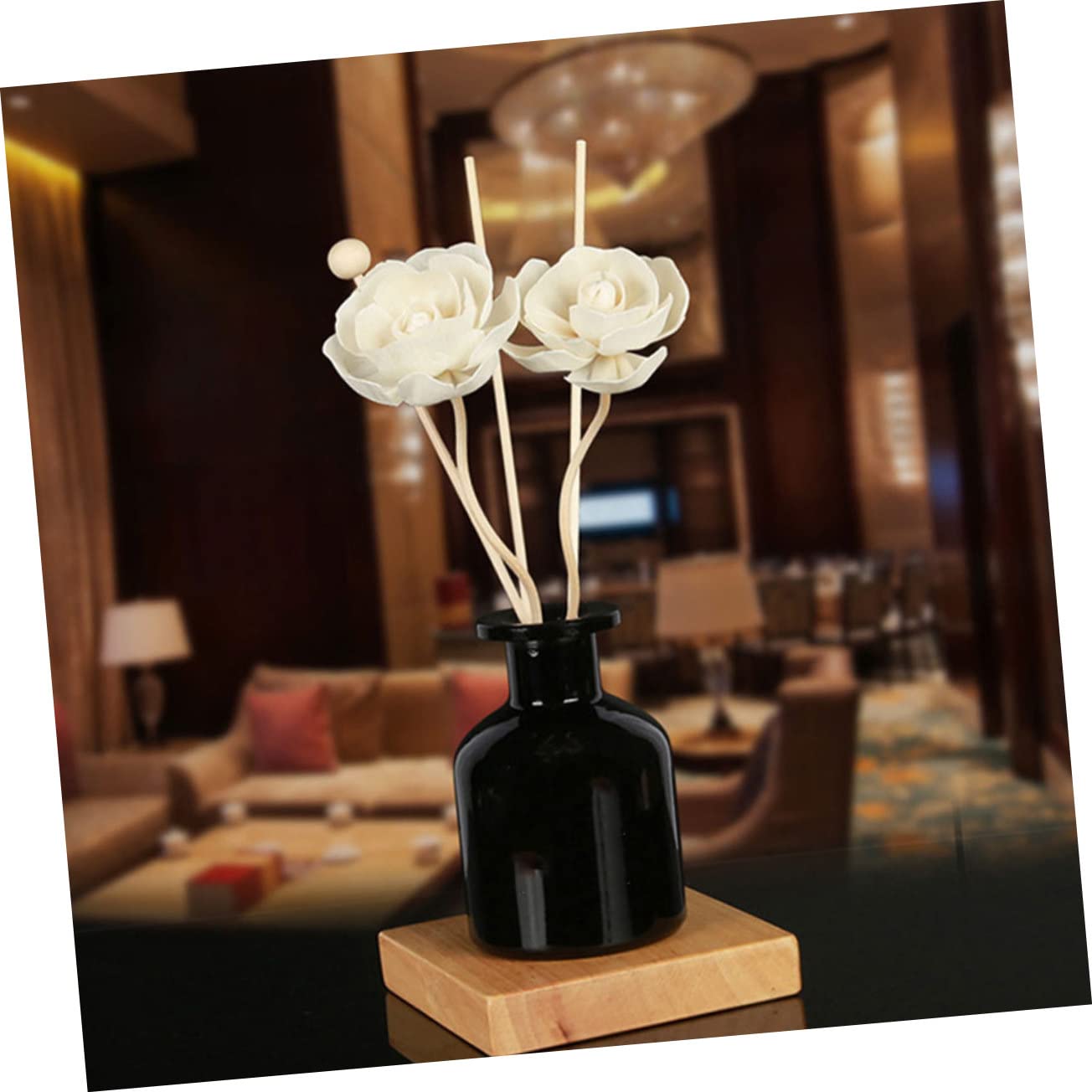PRETYZOOM STK Rattan tonghua Diffusorsticks mit Blumendiffusor Rattan Room Fragrance Aroma-Diffusor-Sticks Zubehör für Aromadiffusoren im Schlafzimmer Diffusor-Tool hölzern