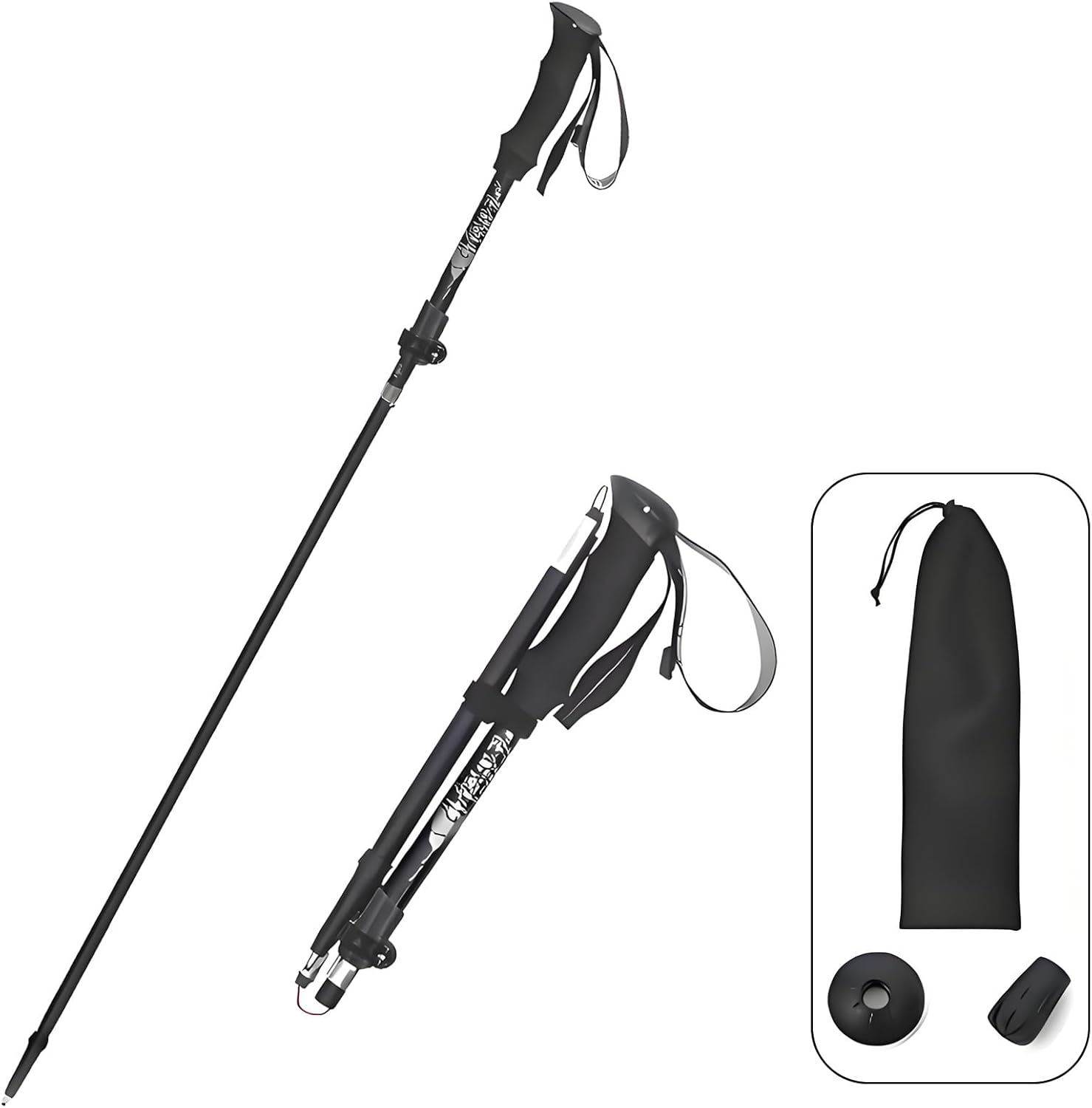 Ultralight Adjustable Trekking Poles with Quick Lock System for Travel Ultralight Adjustable Trekking Poles with Quick Lock System for Travel