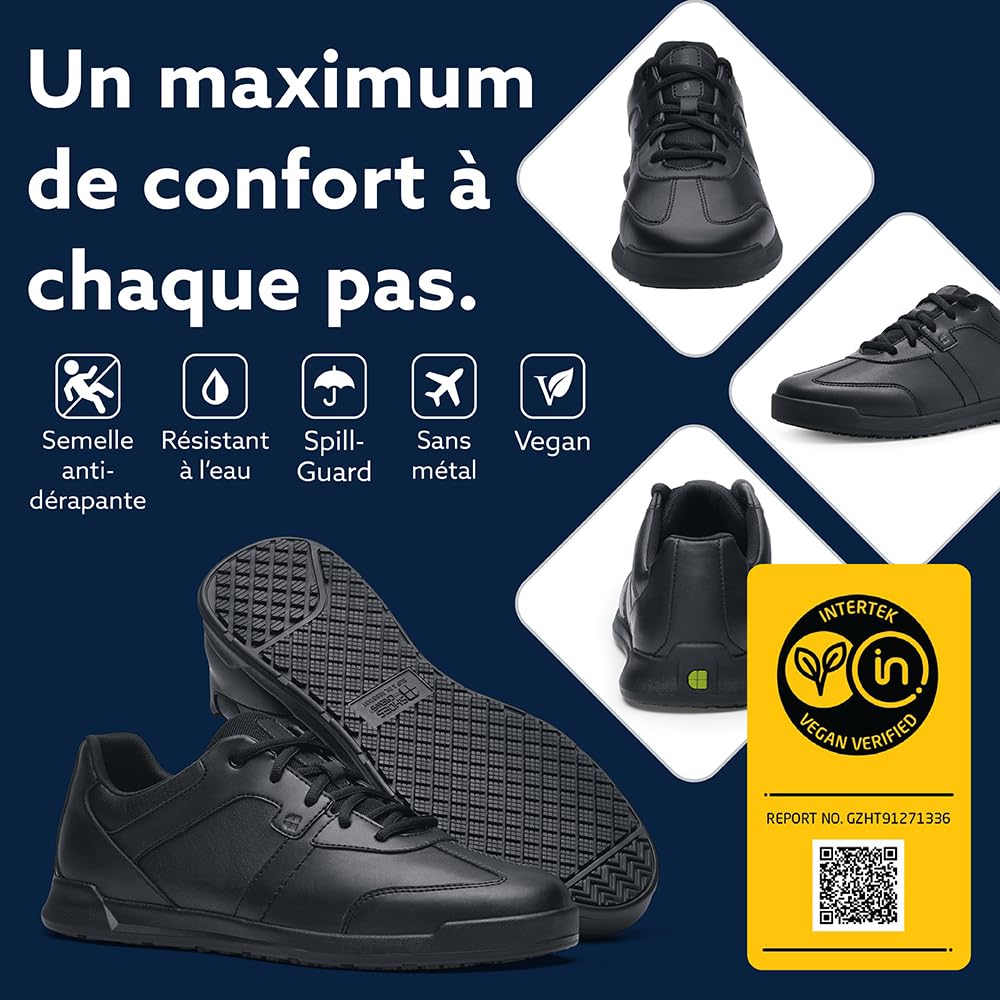 Shoes for Crews Freestyle II Chaussures de Travail antidérapantes imperméables Hommes