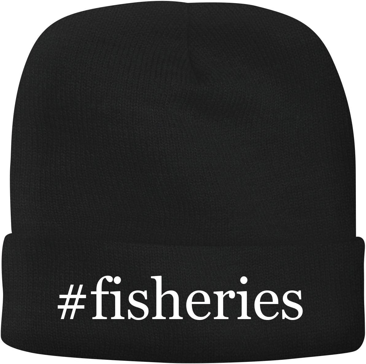 BH Cool Designs #Fisheries - Men's Hashtag Soft & Comfortable Beanie Hat Cap