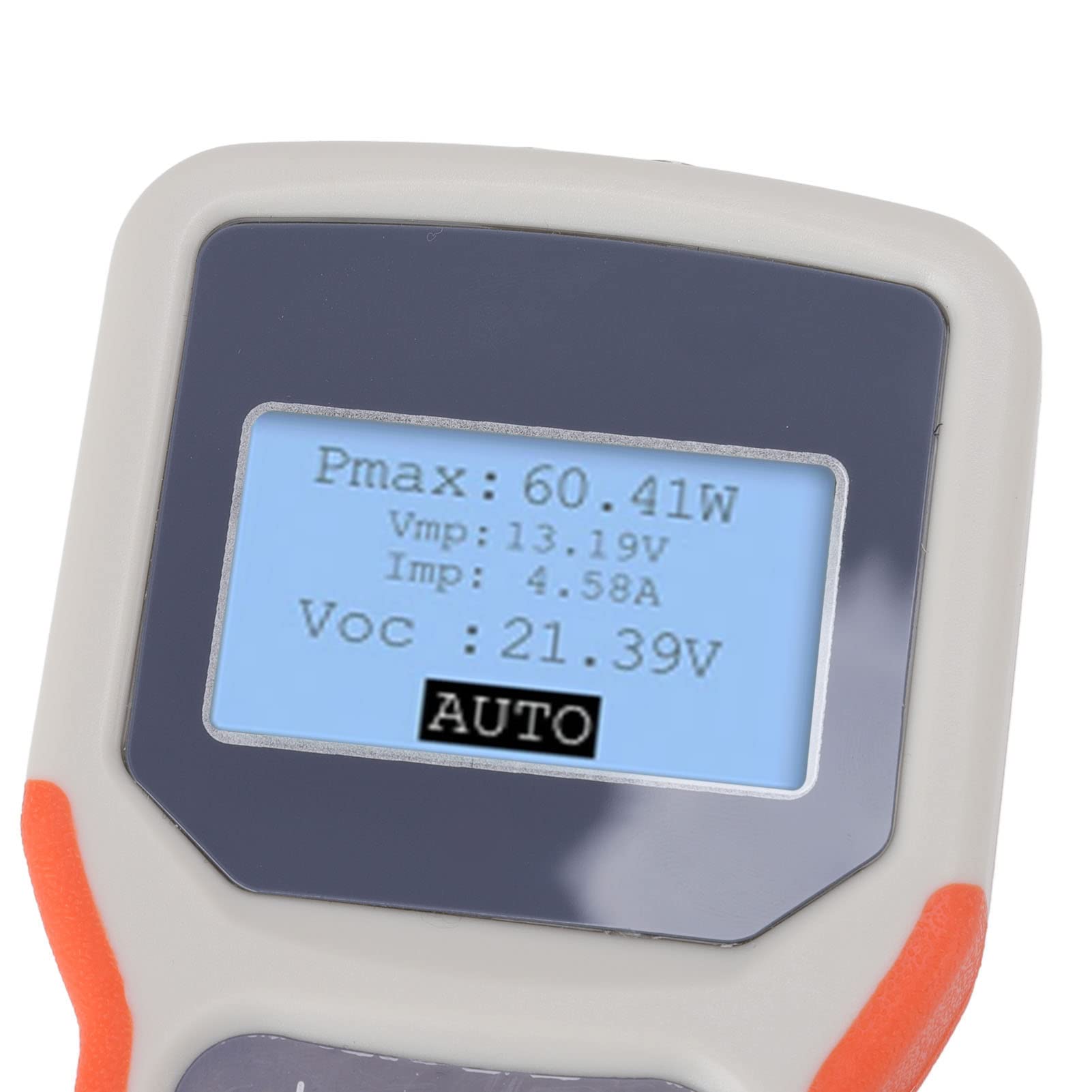 Yctze Multimetro per Pannelli Solari LCD Aggiornato con Retroilluminazione - Tester MPPT Multifunzionale per Pannelli Fotovoltaici, Supporta 12-60 V, -20 A, Sovratensione/corrente