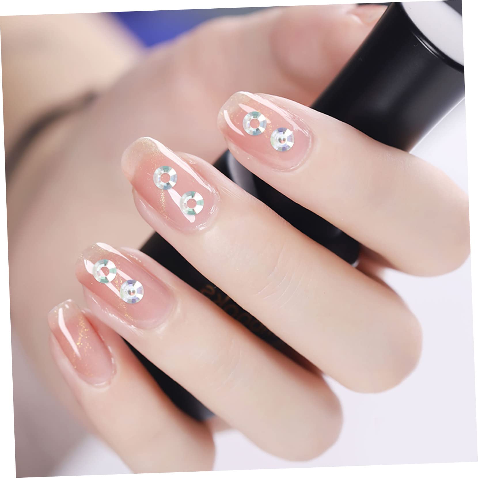 FRCOLOR 5 Set Di Adesivi Per Gioielli Adesivi Per Il Viso Per Gioielli Per Il Corpo Con Strass Per Unghie Viso Trucco 4 Fogli * 5