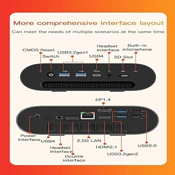 Amazon.co.jp: GZBOX ミニPC 小型pc Windows 11 Pro搭載 AMD