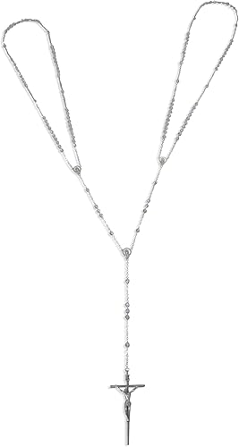 Miniatura 10 de Rosario de boda de cristal católico