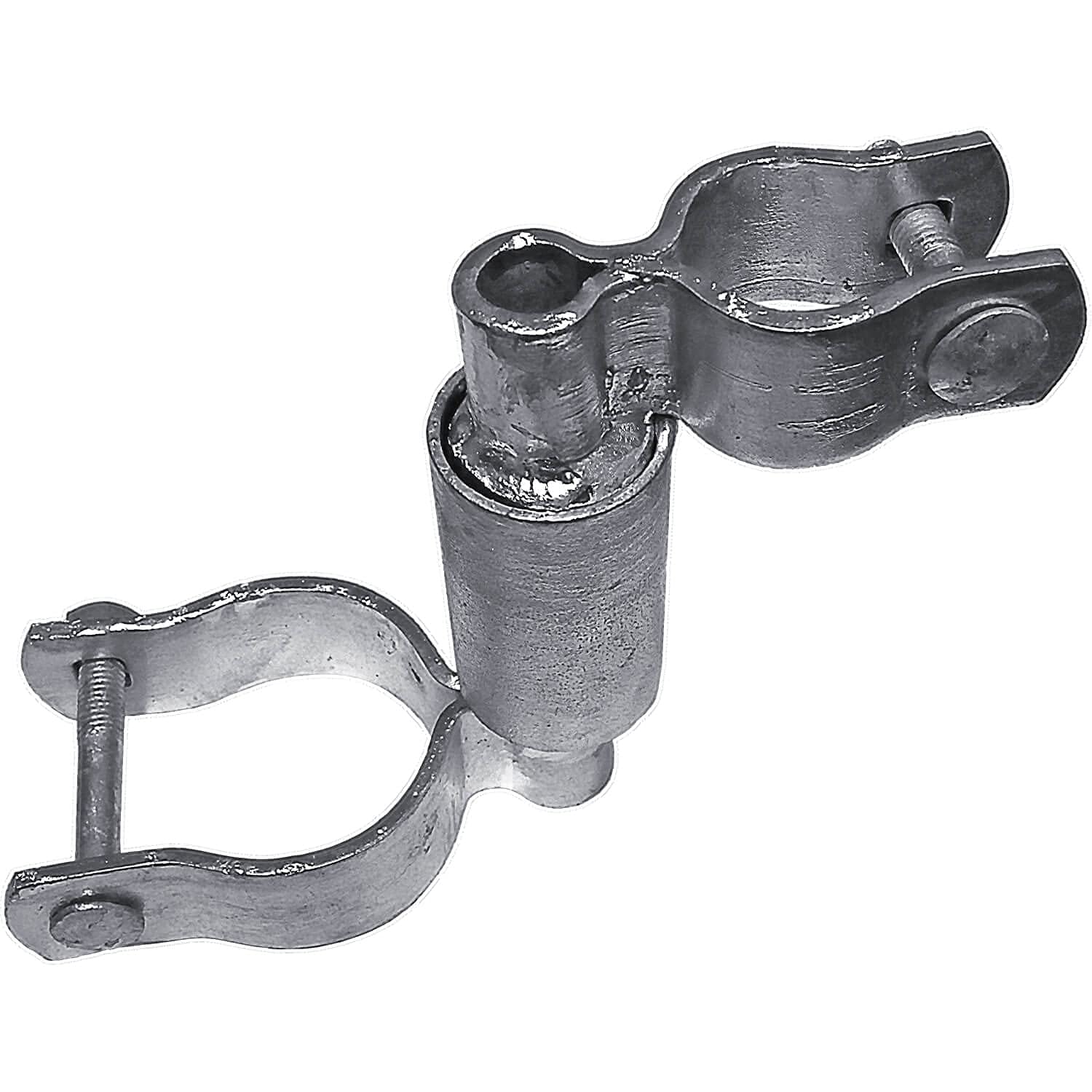 Cierre de muelle de cadena para poste de puerta de 1-5/8" OD y marco de puerta de 2-7/8" OD – Cierre de muelle de puerta de cierre automático – Cierre de puerta incluye pernos