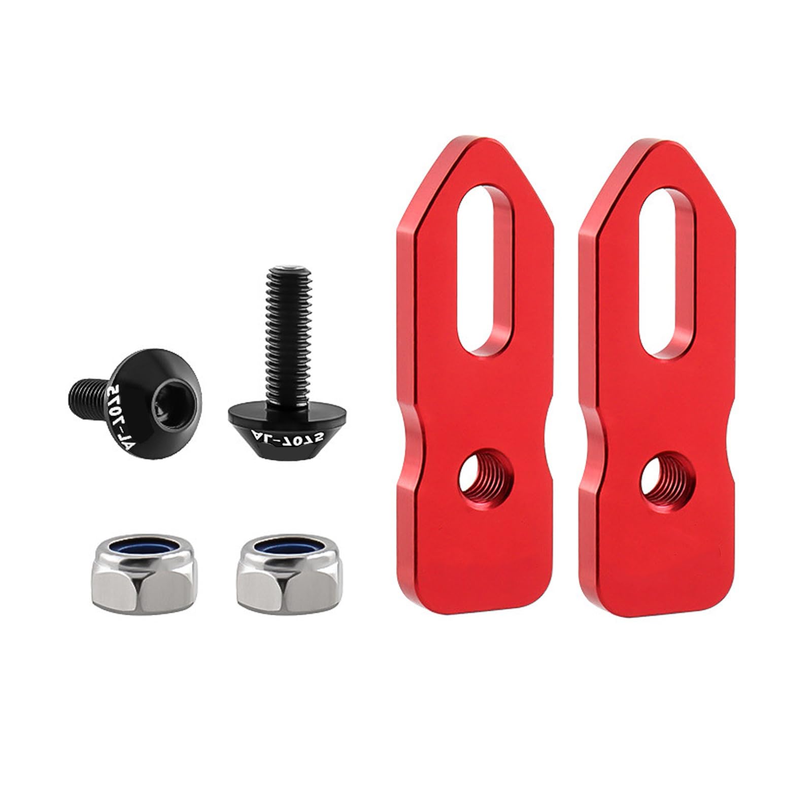 CRFFZ Bicycles Wheel Set V Brake Calipers Extension 406 to 451 Adapter Mountain Folding Bike Brake Conversion Extend Seats Bicycles V Calipers Extenders